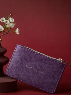 Estella Bartlett Purple Card Purse