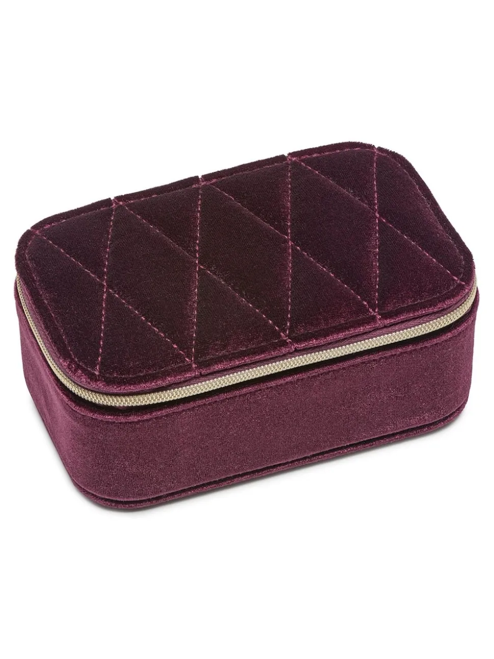 Estella Bartlett Red Mini Quilted Jewellery Box