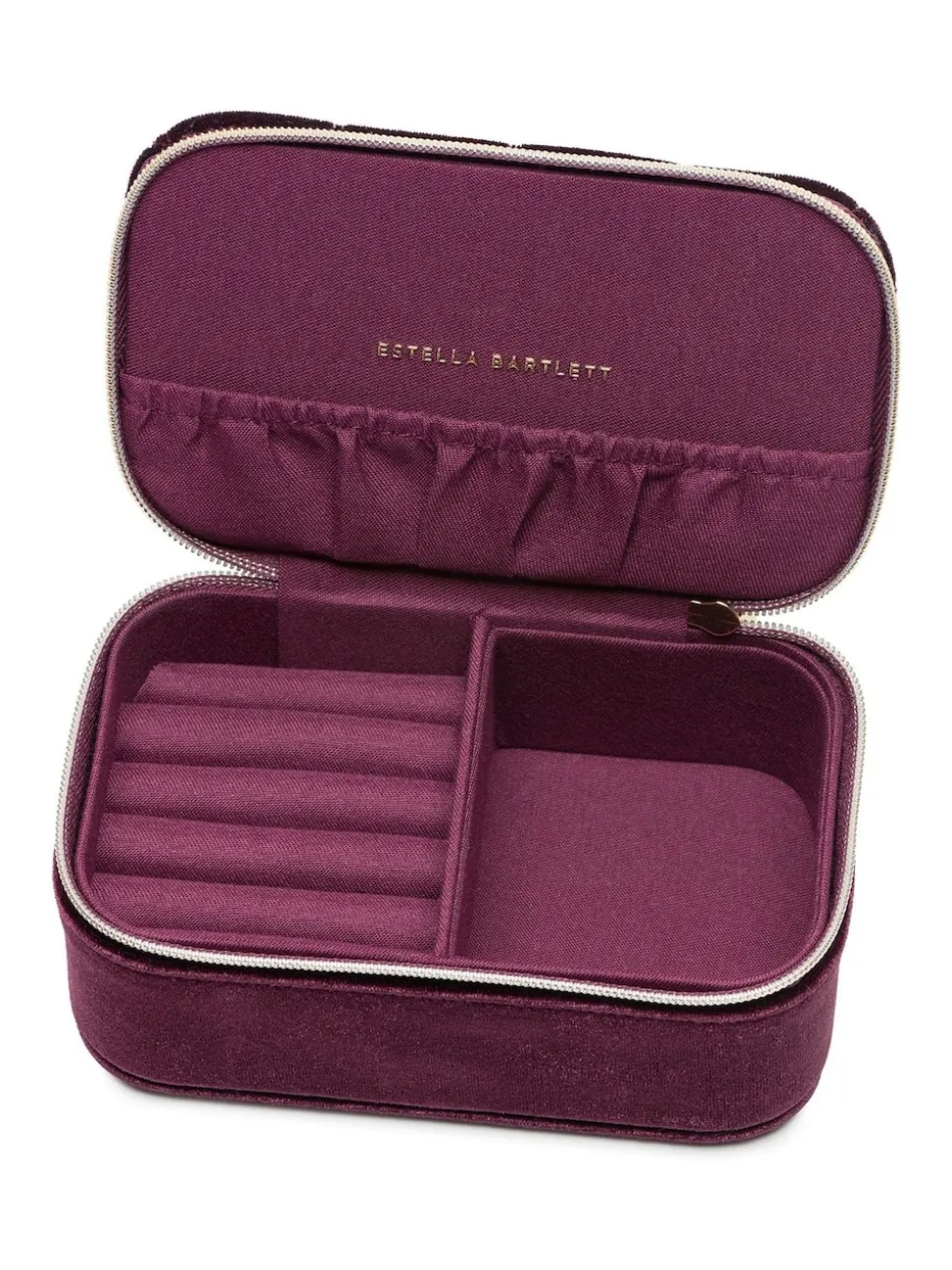 Estella Bartlett Red Mini Quilted Jewellery Box