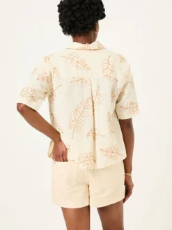 FatFace Ashby Natural Drawstring Shorts
