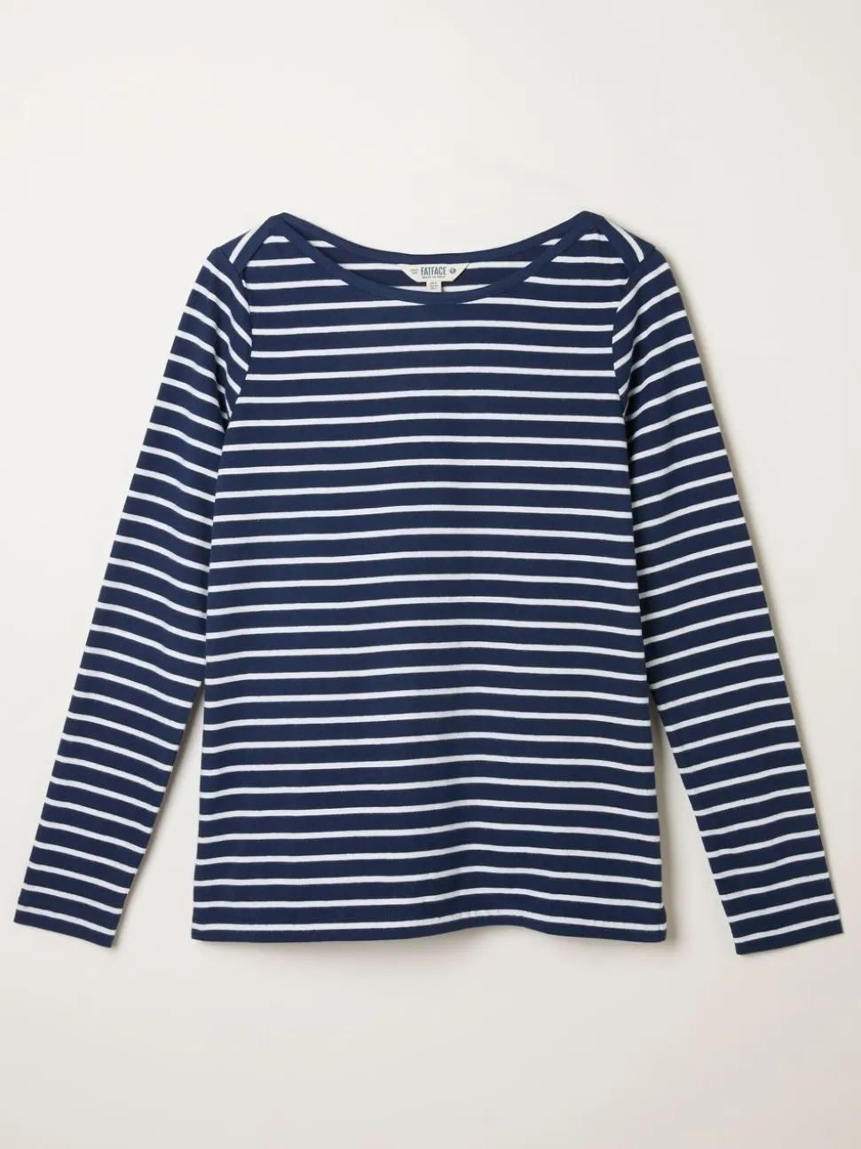 FatFace Breton Navy T Shirt