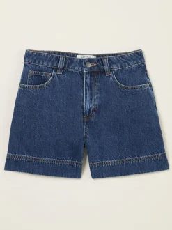 FatFace Broadway Denim Vintage 100% Cotton Denim Shorts