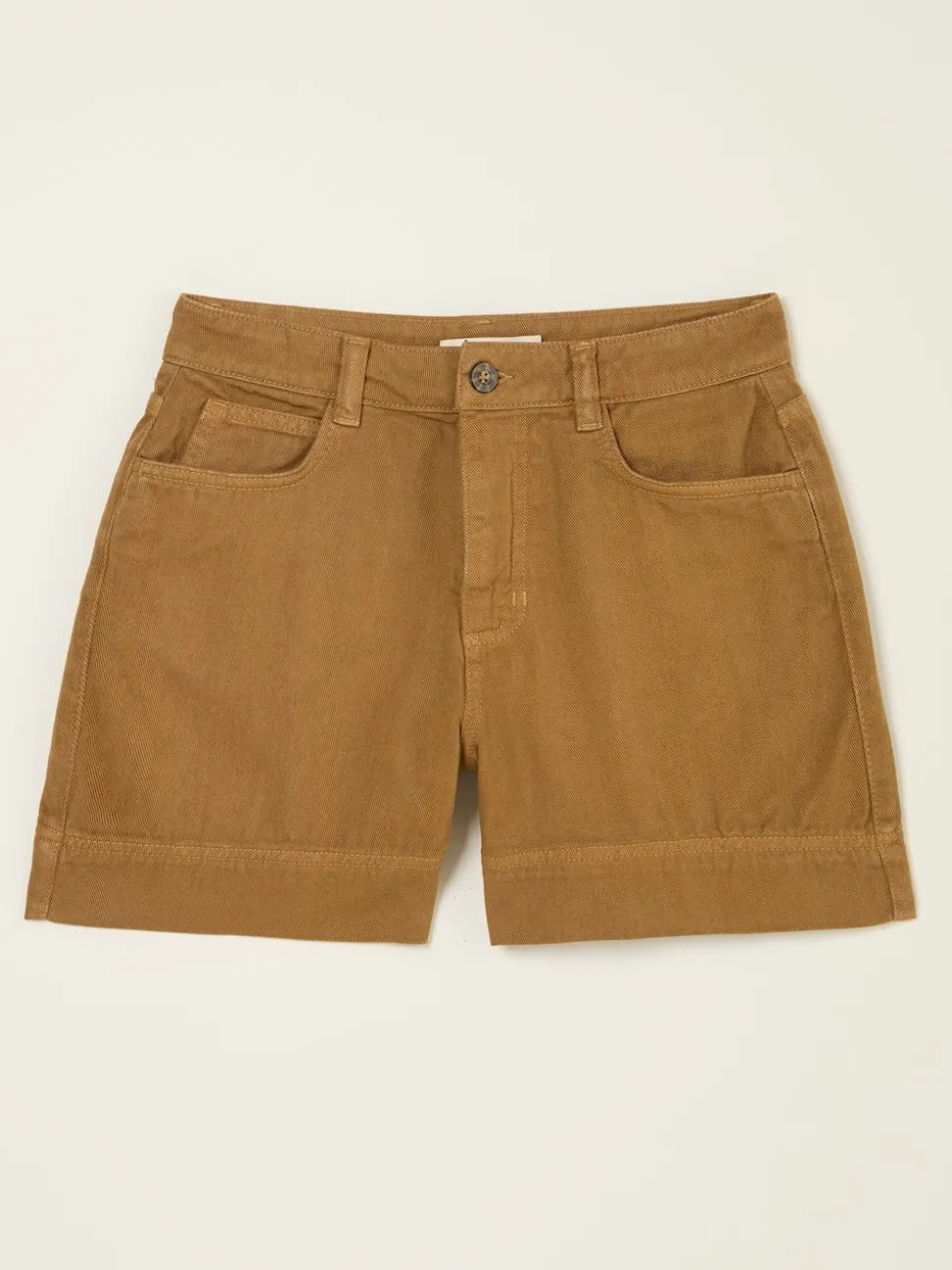FatFace Broadway Golden Tan Woven Shorts