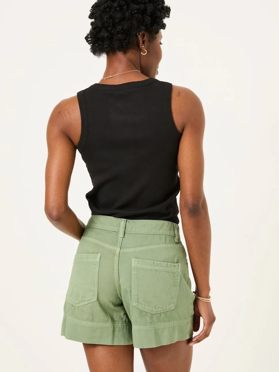 FatFace Broadway Mint Green Woven Shorts