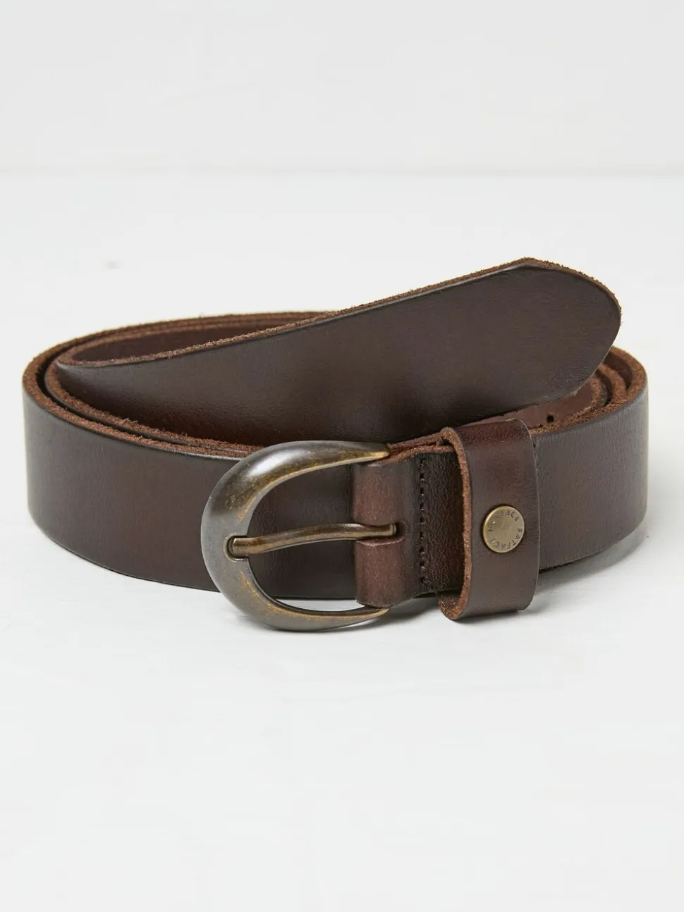 FatFace Brown Leather Jean Belt