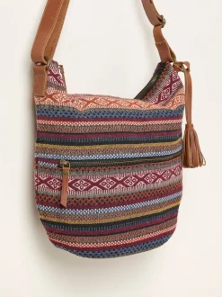FatFace Evalie Multi Woven Crossbody Bag