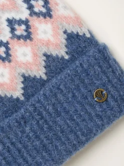 FatFace Frankie Grey Beanie
