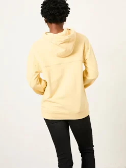 FatFace Freya Yellow Overhead Hoodie