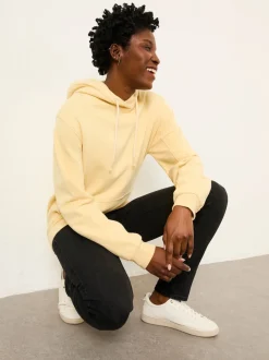 FatFace Freya Yellow Overhead Hoodie