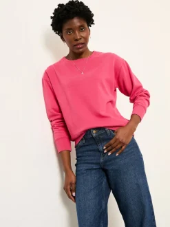 FatFace Georgia Fushsia Pink Crew Sweatshirt