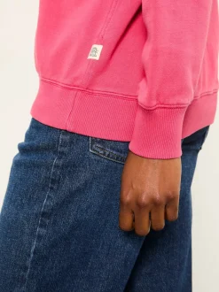FatFace Georgia Fushsia Pink Crew Sweatshirt