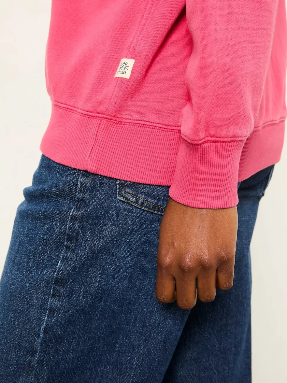 FatFace Georgia Fushsia Pink Crew Sweatshirt