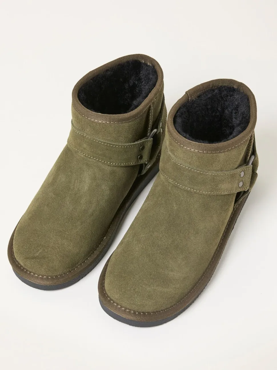 FatFace Green Biker Mini Boot