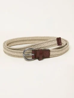 FatFace Green Woven Belt