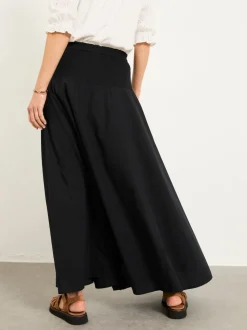 FatFace Harper Black Maxi Skirt