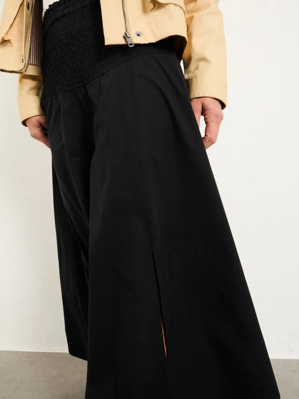 FatFace Harper Black Maxi Skirt