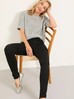 FatFace Hayle Black Denim Five Pocket Jegging