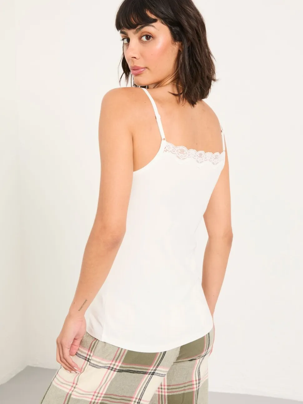 FatFace Ivory Lace Vest