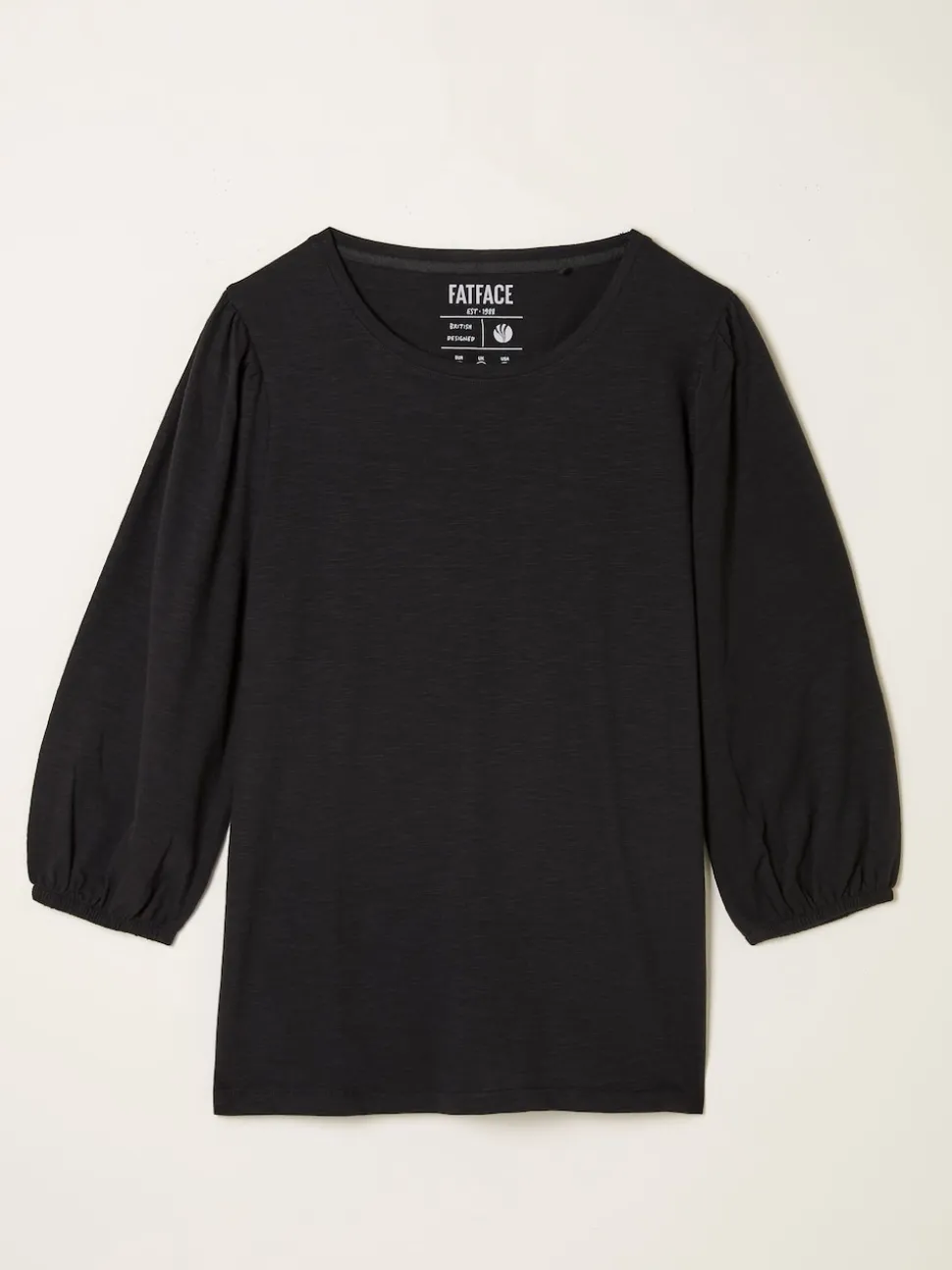 FatFace Jenny Black Top