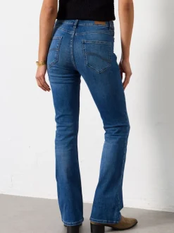 FatFace Katrine Denim Dark Blue Skinny Bootcut Jeans