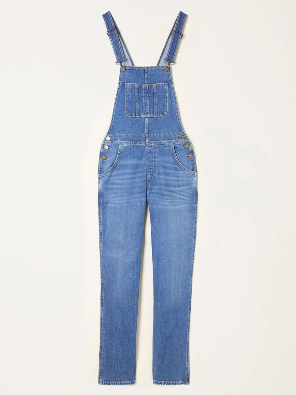 FatFace Lewes Denim Vintage Dungarees