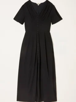 FatFace Livvy Black Midi Dress