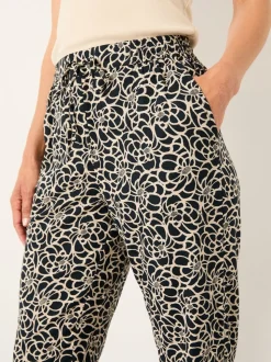 FatFace Lyme Black Shibori Cuffed Joggers