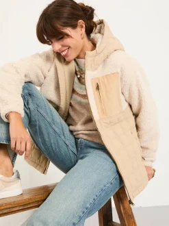 FatFace Maple Ivory Fleece