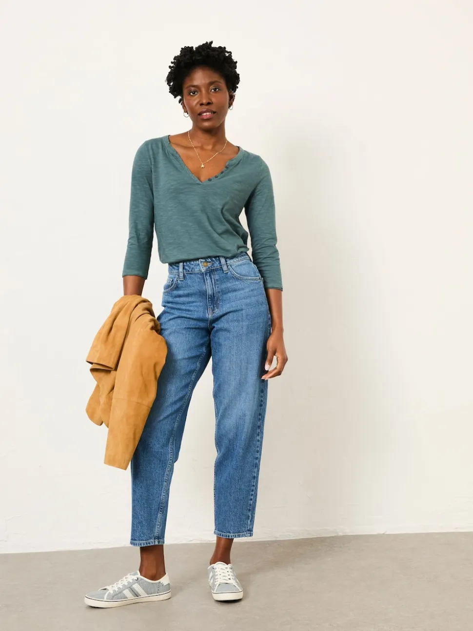 FatFace Marlow Denim Vintage Taper Leg Jean