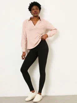 FatFace Meribel Black 2 Pack Leggings