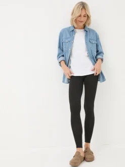 FatFace Meribel Black Full Length Leggings