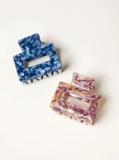 FatFace Multi 2 Pack Claw Clips