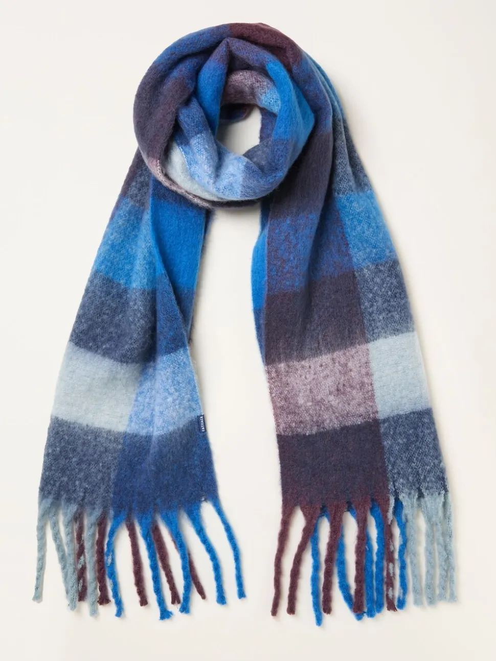 FatFace Multi Large Check Scarf