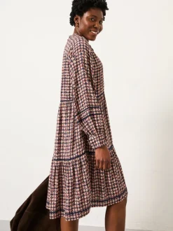 FatFace Multi Stirling Midi Dress