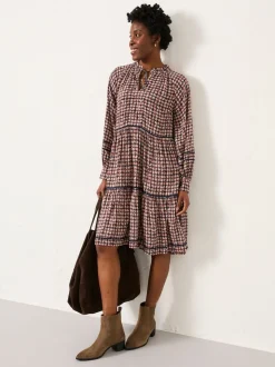 FatFace Multi Stirling Midi Dress