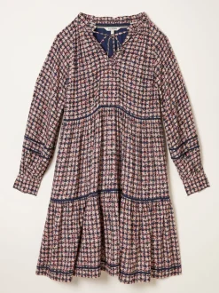 FatFace Multi Stirling Midi Dress