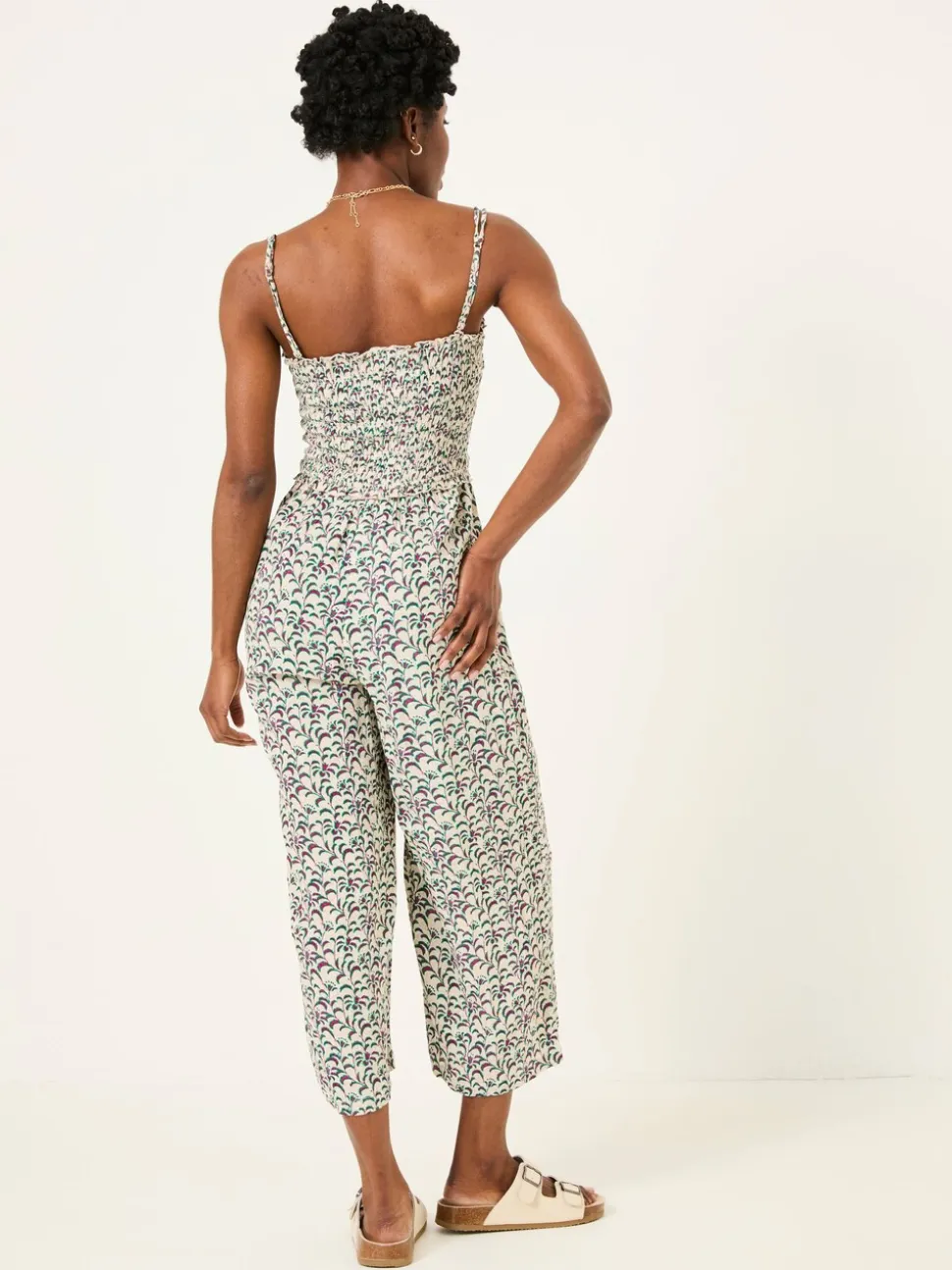 FatFace Natalie Multi Vine Floral Jumpsuit