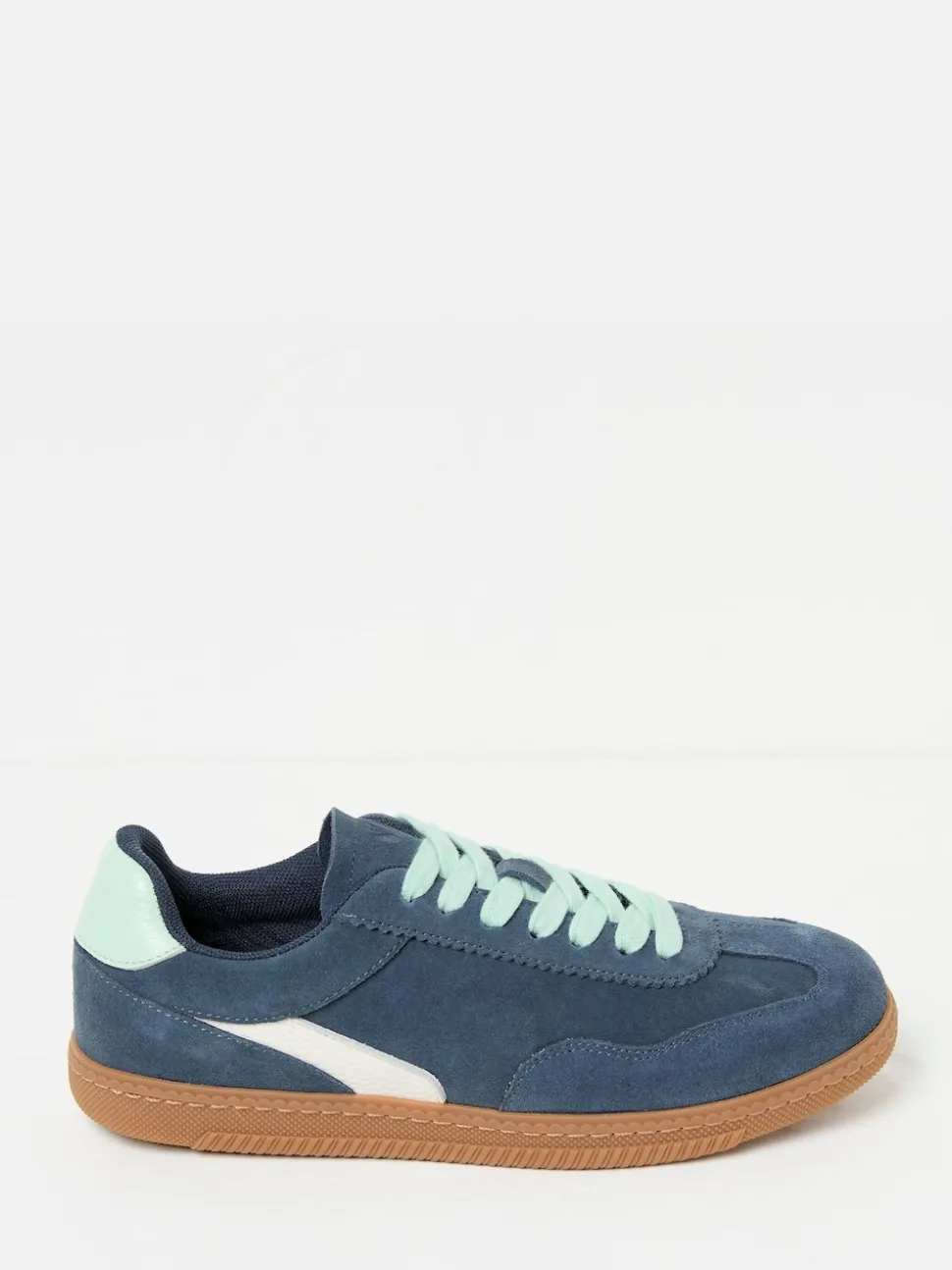 FatFace Navy Fia Retro Trainer