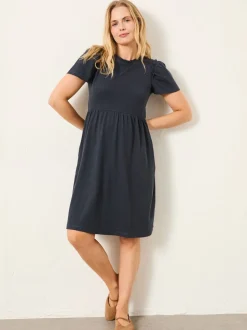 FatFace Navy Josie Jersey Dress