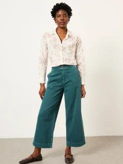 FatFace Olivia Ivory Cherries Shirt
