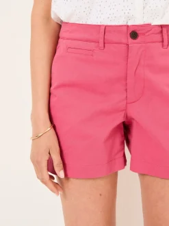 FatFace Padstow Dark Pink Chino Shorts