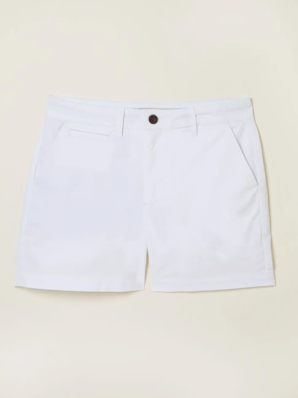 FatFace Padstow White Chino Shorts