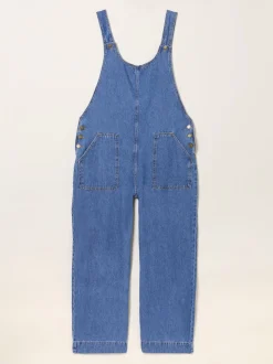 FatFace Raffles Mid Blue Dungaree