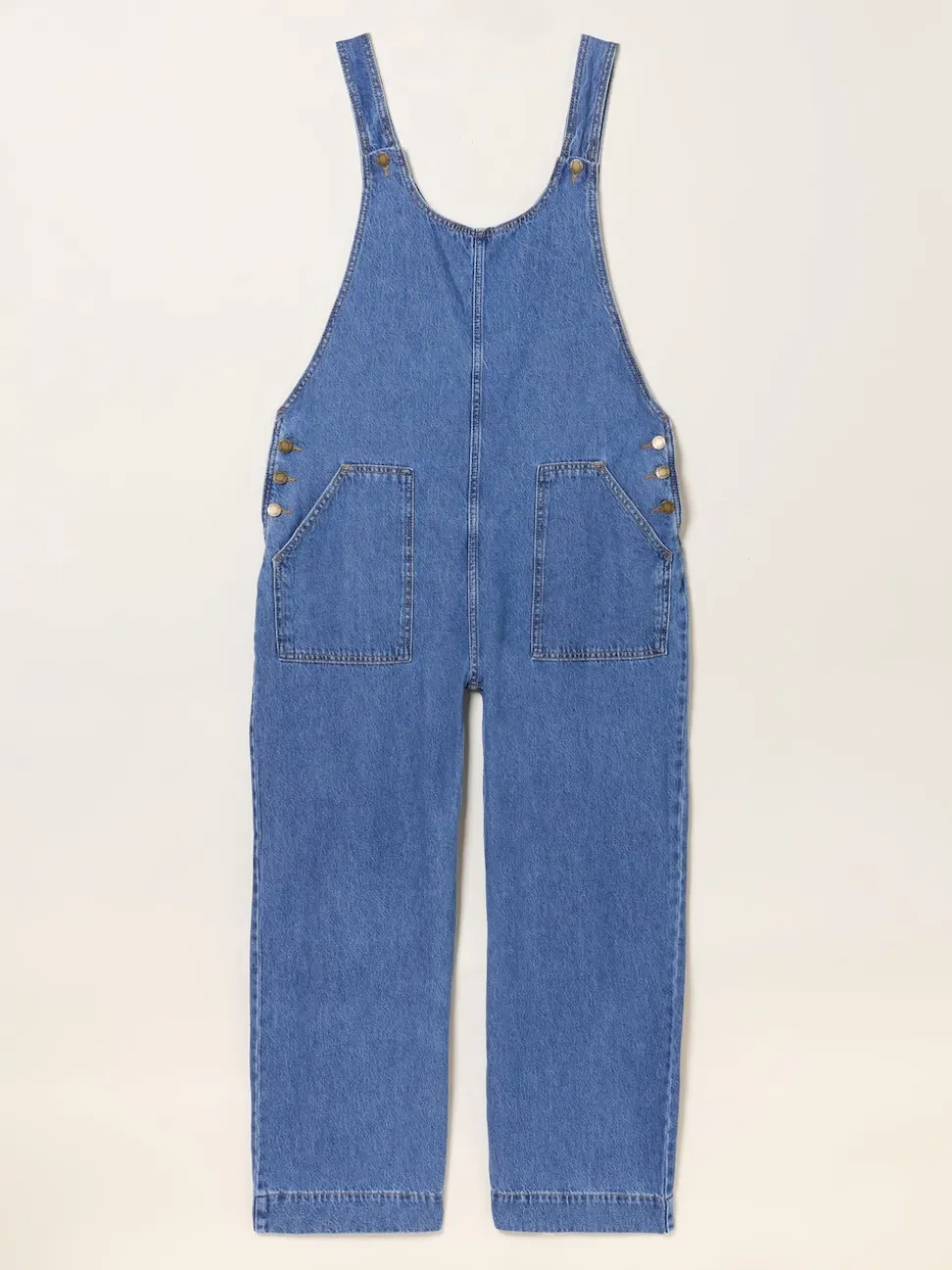 FatFace Raffles Mid Blue Dungaree