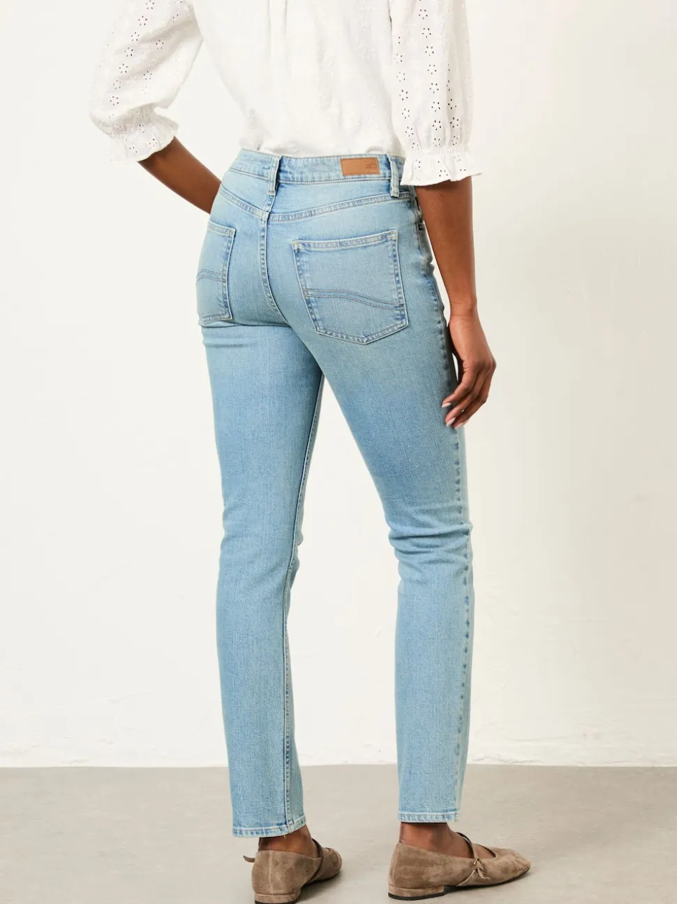 FatFace Shenley Bleach Denim Slim Jeans