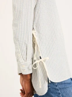 FatFace Skyla Ivory Stripe Shirt