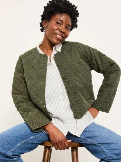 FatFace Skyla Ivory Stripe Shirt