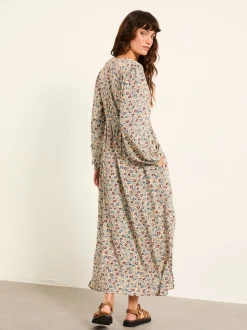 FatFace Solene Multi Vintage Ditsy Midi Dress