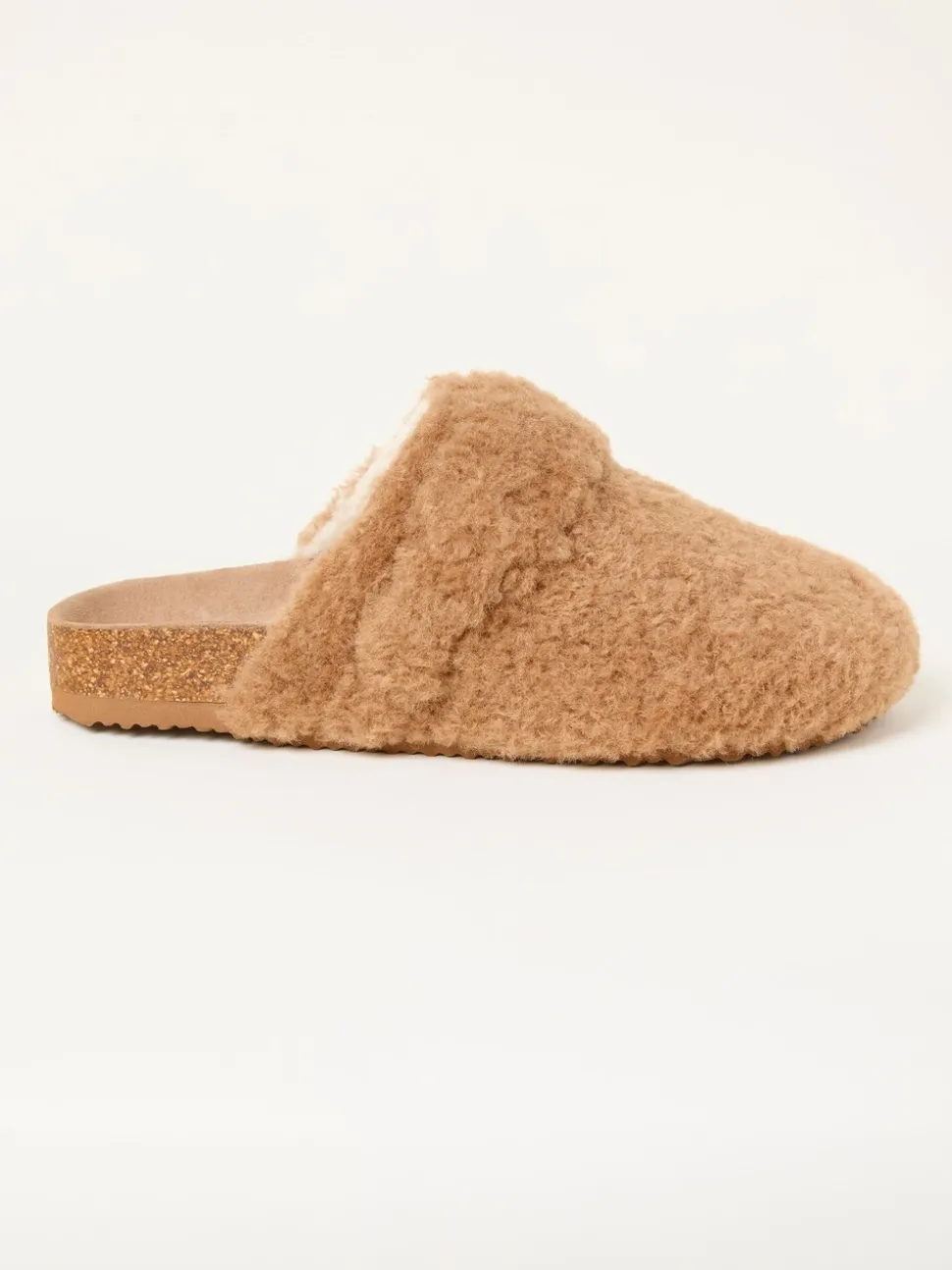 FatFace Tan Brown Teddy House Shoe