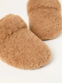FatFace Tan Brown Teddy House Shoe